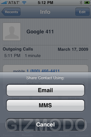 Illustration for article titled iPhone 3.0 Beta OS Impressions And Walkthrough Gallery